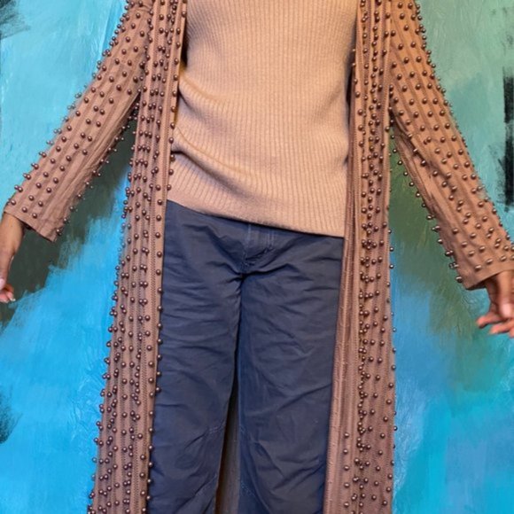 Akira Brown Cardigan - Picture 4 of 4